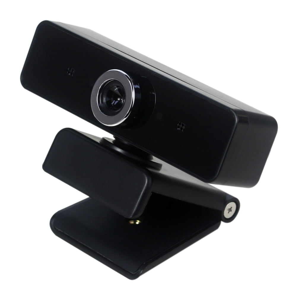 Naierhg Rotatable USB Video Recording High Clarity Webcam Camera with Microphone Black