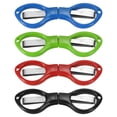 thumbnail image 1 of Tijeras plegables Uxcell, tijeras mini portátiles para viajes, tijeras en forma de gafas para pesca al aire libre, manualidades, 4 colores, 4 paquetes, 1 of 7