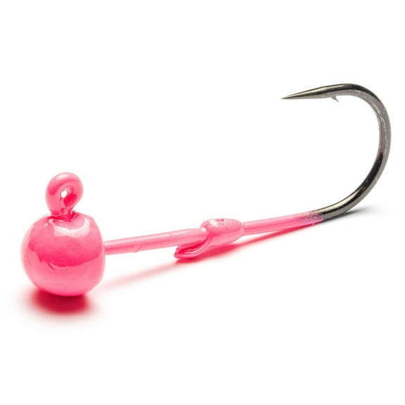 Hot Pink Addicted Worm Jig Head