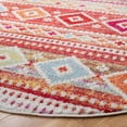 thumbnail image 3 of SAFAVIEH Adirondack Betty Southwest Area Rug, Rust/Ivory, 6' x 6' Round, 3 of 10