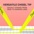 thumbnail image 4 of fafa-ACCENT Highlighter, Pocket Highlighter Narrow Chisel, 2-Carded, Fluorescent Yellow (27162PP), 4 of 4