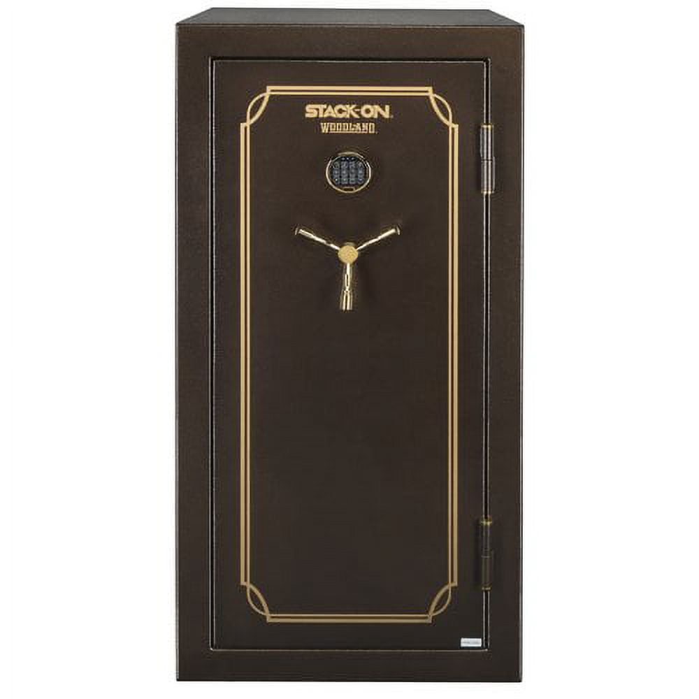 Stack-On Woodland 24-Gun Fire Safe with Electronic Lock and Door Storage, 30-Minute Fire Rating