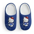 thumbnail image 3 of Kids Slippers Hello Kitty House Slippers Warm Soft Plush Slipper Anti-Slip Winter Fluffy House Shoes for Boys Girls, 3 of 7