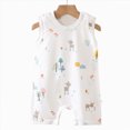 thumbnail image 4 of UAYOTSE Infant Boy 3M 6M 12M Classic Romper Short Sleeve Collared One Piece Jumpsuit Outfit,Sizes 0-6 Months, 4 of 4