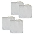 thumbnail image 1 of 4Pack Organic Reusable Cold Coffee Brew Filters Bag,12 Inch Wine Brewing Filters Eco-Friendly Mesh Cotton Toddy Filter, 1 of 9