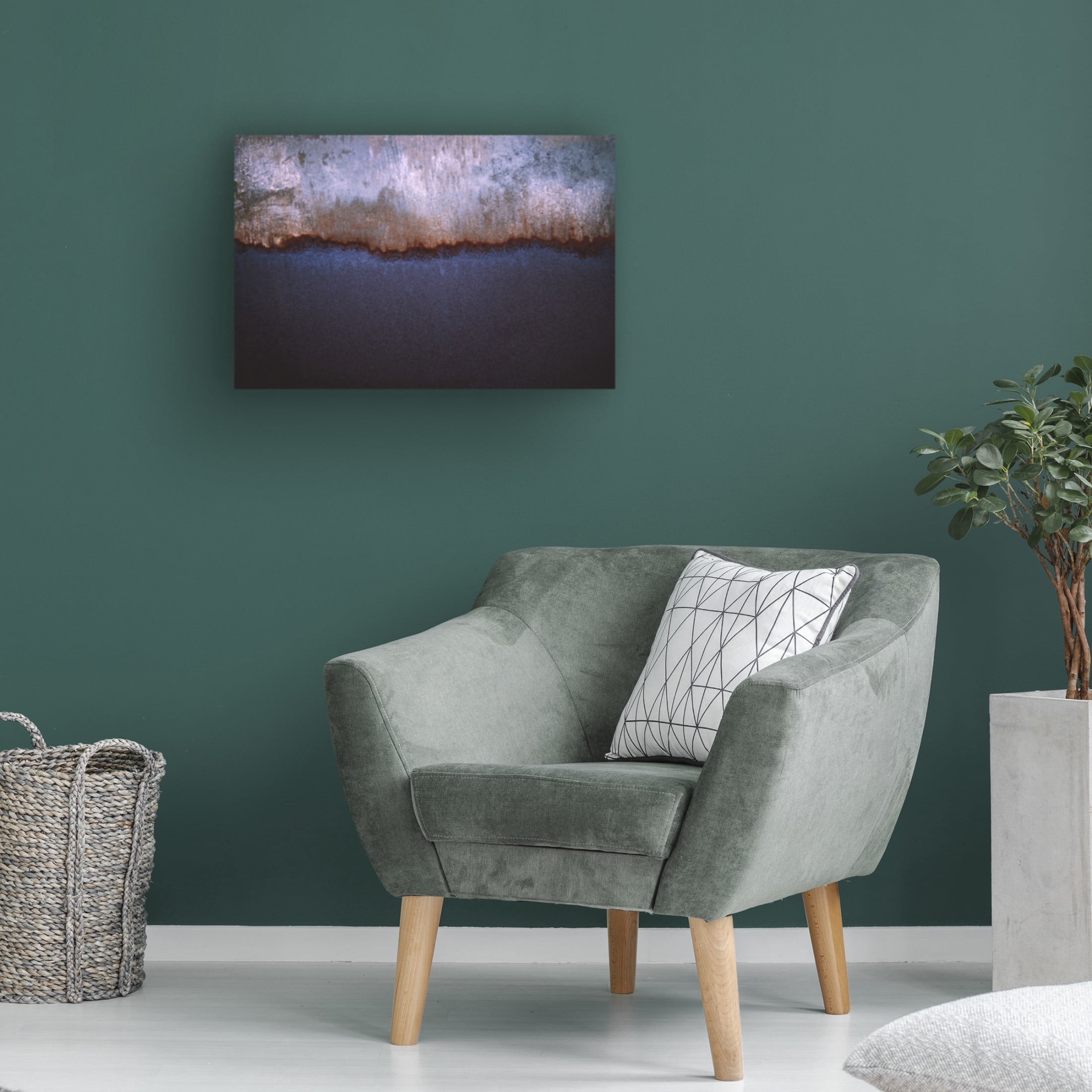 Trademark Fine Art Tim Mossholder Rusty Metal Canvas Wall Art