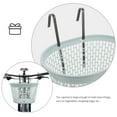 thumbnail image 4 of Convenient Bike Basket Plastic Front Basket Professional Bike Vegetable Basket Cycling Accessory, 4 of 9