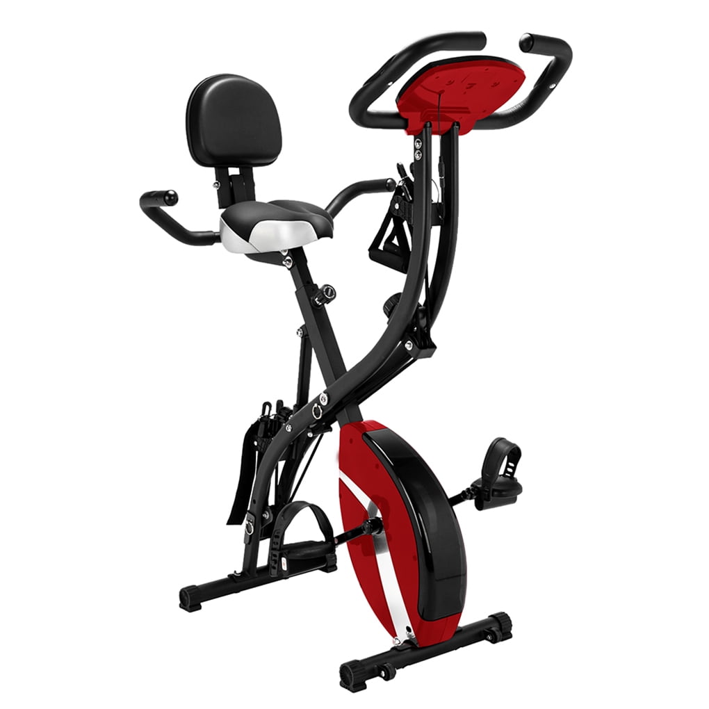 Foldable Exercise Bike, 3 in 1 Resistance Upright Bicycle