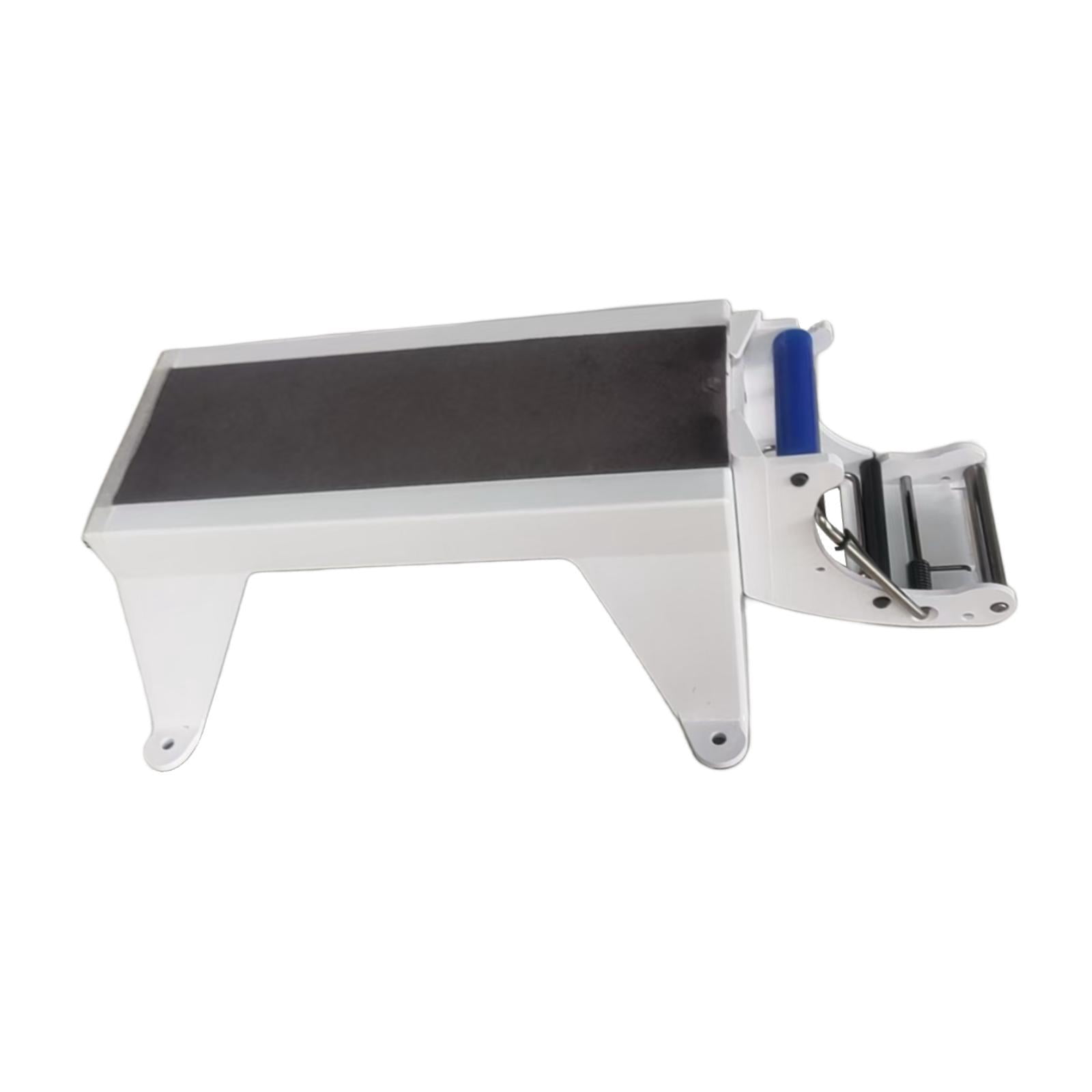figatia Packing Tape Dispenser Tape Cutter 33.6x19x10cm Compact Built in Serrated Blade Space Saving for Shipping, Carton Accessories White