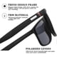 thumbnail image 3 of Perfectmiaoxuan Polarized sunglasses for men/women; Vintage/classic/elegant light frame; HD pilot lenses; Golf/driving/fishing/travel Eyewear, 3 of 5