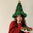 thumbnail image 5 of Christmas Tree Hat Under 5 ! Yannianjz Christmas Party Hats Holiday Photo Props Festive Headwear Christmas Costume Accessories for Party Photo Family Gathering School Event, 5 of 6