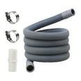 thumbnail image 5 of Washing Machine Drain Hose,Extension Adapter,Hose Clamps, Professional Easily Install Durable Replacement Corrugated Flexible 400cm, 5 of 7