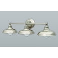 thumbnail image 2 of Better Homes & Gardens Triple Sconce Modern Farmhouse, Satin Nickel Finish, 2 of 4