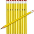 thumbnail image 2 of Emraw No 2 HB Wood Cased Yellow Pencils W/Eraser Top - 40pk Unsharpened Pencil, 2 of 4