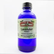 Holly Hill Health Foods, French Lavender (Lavendula Angustifolia) Essential Oil, Aromatherapy and Perfume, 4 Ounce