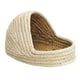 thumbnail image 1 of Nido de hámster de hierba tejida a mano, casa de conejo, jaula, cama de hierba natural, nido para Largo 34x23x18cm, 1 of 6