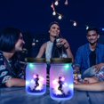 thumbnail image 1 of Solar Lantern Fairy Lights 2PCS IP65 Waterproof Solar Jar Lights with 2 Fairy Cards Handles Auto On/Off Glass Jar Fairy Light, 1 of 8