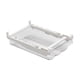 thumbnail image 1 of Organizador de cajones para refrigerador, soporte para estantes, contenedores de almacenamiento transparentes y extensibles. bandeja de huevos, 1 of 9