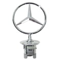 thumbnail image 3 of Insignia Con Símbolo Cromado Adorno para Capó Mercedes W124 W202 W203 W204, 3 of 4