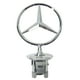 thumbnail image 3 of Insignia Con Símbolo Cromado Adorno para Capó Mercedes W124 W202 W203 W204, 3 of 4