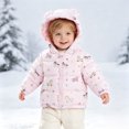 thumbnail image 5 of newwalpole Baby Hooded Down Jacket Boys Girls Light Puffer Winter Coats Toddler Bear Ears Zipper Up Down Coats Outwear(Pink,5-6 Years), 5 of 9