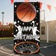 thumbnail image 5 of Fondo de decoración de cumpleaños de baloncesto de 1,8 x 0,8 m, pancarta para fiesta temática de baloncesto, fondo para fotografía deportiva., 5 of 9