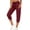 Wine, variant on cfhntfmh Womens Capri Cargo Pants Casual Elastic Waist Drawstring Hiking Pants Summer Mid Rise Joggers for Outdoor Travel