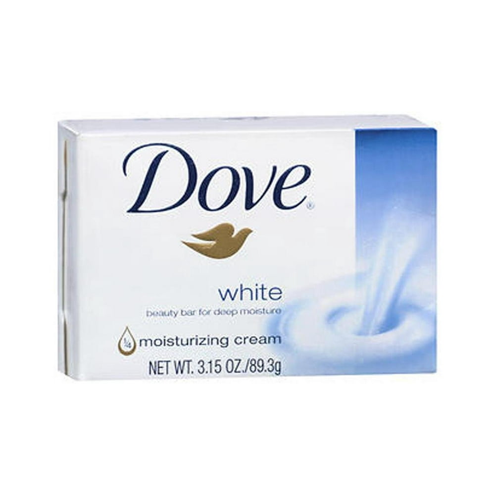White Moisturizing Cream Beauty Bar Dove 3.15 oz