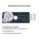 thumbnail image 4 of Disparador De Bajo Nivel Zumbador Módulo De Sonido De Alarma Sensor Electrónico Módulo De Zumbador Activo Kit Diy Compatible Para Arduino，5 Uds Dc 3,3-5V Scienceny TO002890-00, 4 of 7