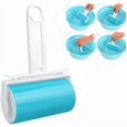 thumbnail image 2 of Rouleaux Adhésifs pour Brosses SHAR (Bleu), Rouleau Lavable et Réutilisable pour Charpie et Poils d'Animaux, Brosse Adhésive, 2 of 5