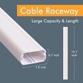 thumbnail image 1 of Cubierta de cable AHKMKE Canalización de cable en pared 31.5 pulgadas, 1 of 2