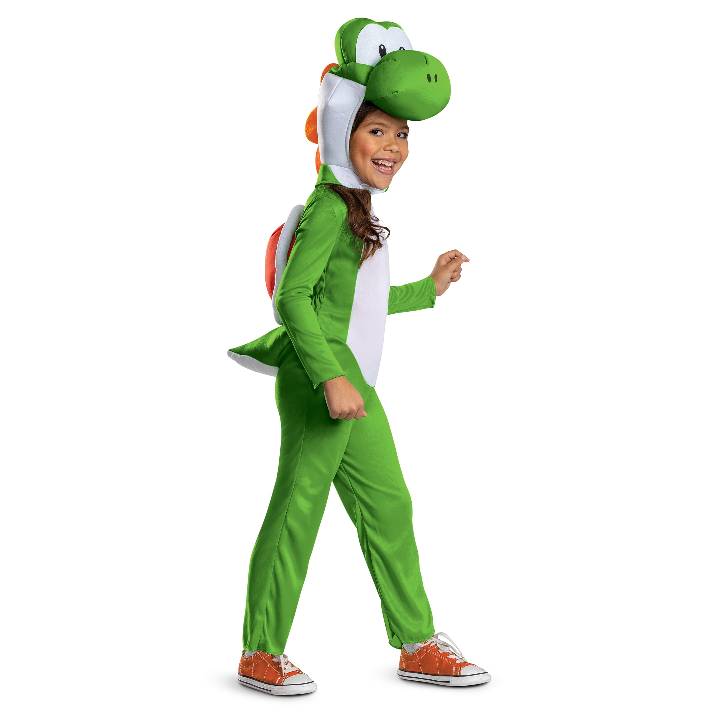 Nintendo Super Mario Bros. Yoshi Halloween Costume for Children, Toddlers Size 3T-4T, by Disguise