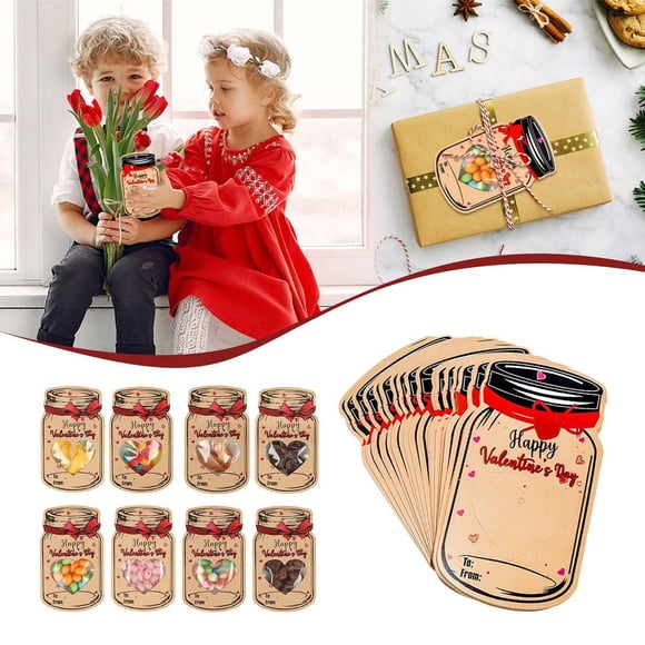 TIELUTT Valentine's Day Greeting Card with Envelopes for Couples Friendship Day Cards Kids Valentines Day Greeting Seasons Greetings Cards Compliment Cards for Students Wedding Shower Wrapping Paper