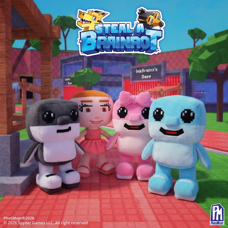 Steal a Brainrot Blind Deluxe Plush Series 1, DLC Code - Walmart.com
