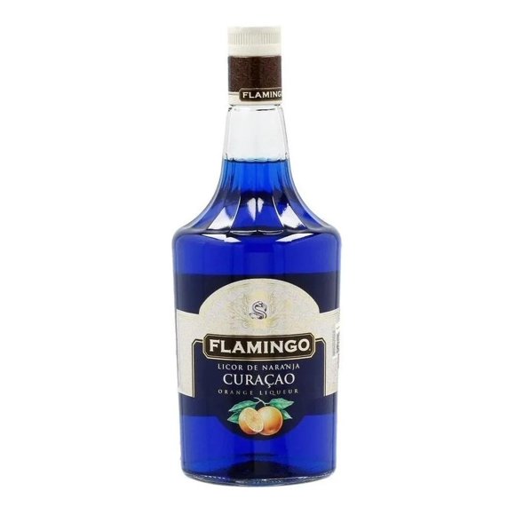 Pack de 2 Licor Flamingo Blue Curacao 1 L