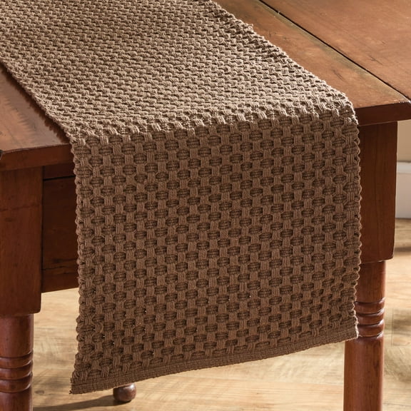 Park Designs Brown Chadwick Table Runner 13" X 54"