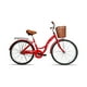 thumbnail image 1 of Bicicleta Black Panther Sahara R24 Canasta Portabulto Rojo, 1 of 2