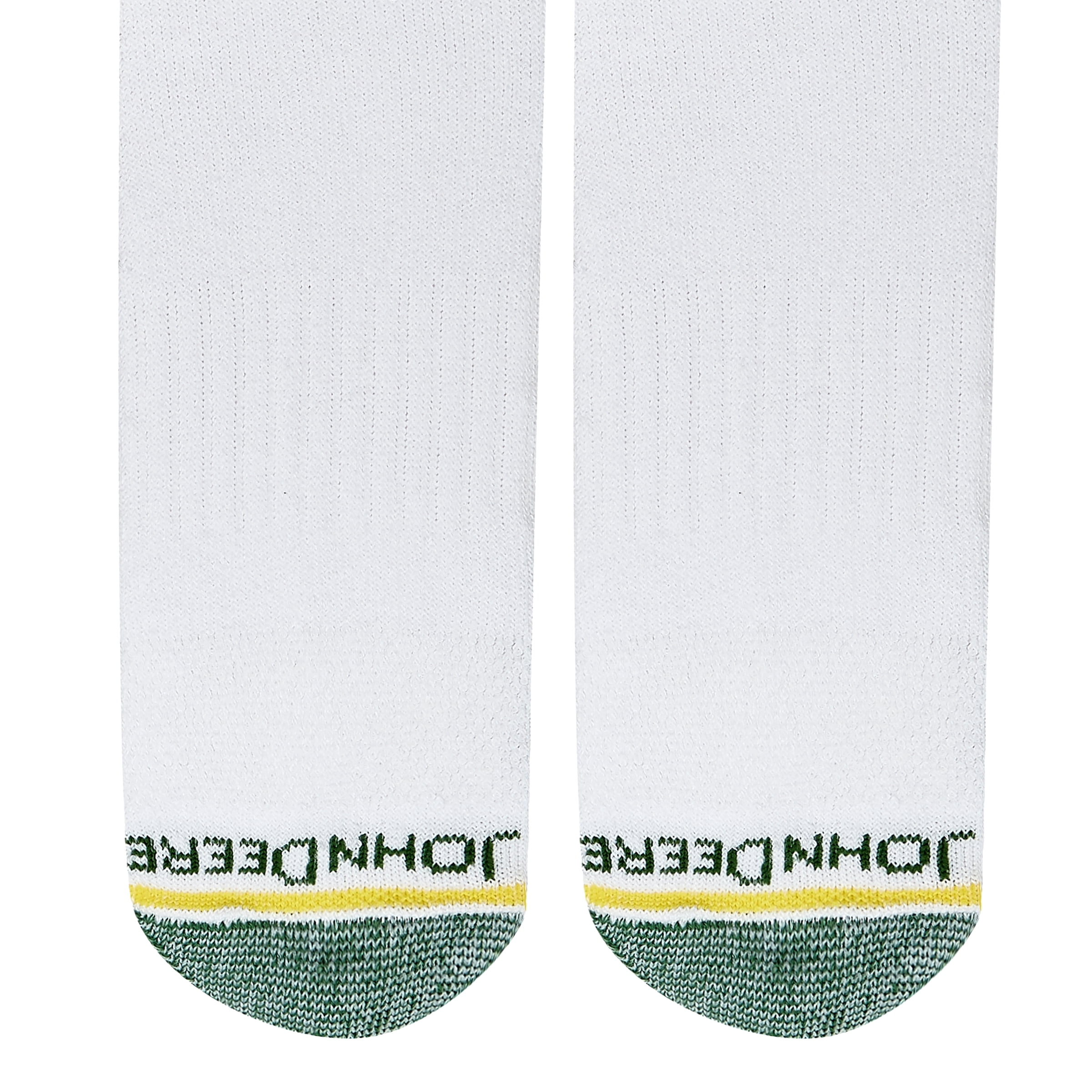 John Deere Men's Socks, Workwear Max Cushion Crew Socks, 6-Pack