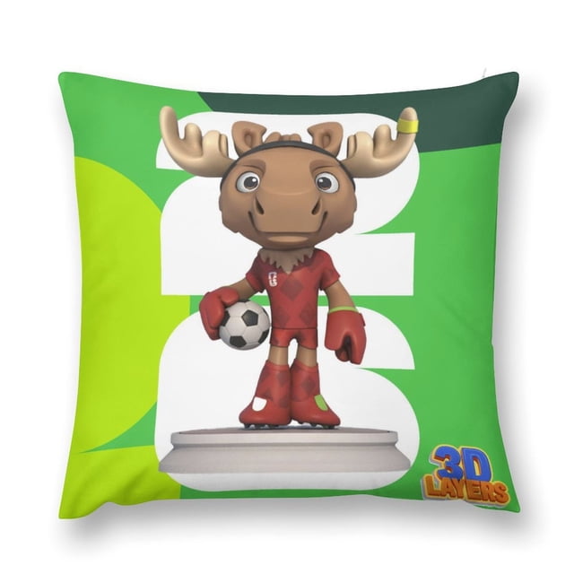 MapleFundas de almohada de terciopelo con tema, regalos de funda de almohada, decoración para el hogar, cojín de lanzar, regalo de cumpleaños para fans y parejas. 61*61cm.