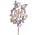thumbnail image 2 of Wedding Cake Topper Wedding Cupcake Topper Cake Insert Topper Cake Decor, 2 of 3
