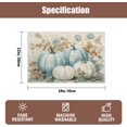 thumbnail image 3 of Fall Placemats Set of 4,Pumpkin Maple Leaf Placemats,Autumn Thanksgiving Kitchen Dining Table Decoration for Home Party Decor 12x18 Inch, 3 of 6
