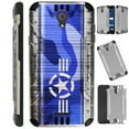 thumbnail image 1 of WORLD ACC Silver Guard Compatible with Cricket Icon | AT&T Radiant Core Case Slim Hybrid Phone Cover (Air Force Star), 1 of 3