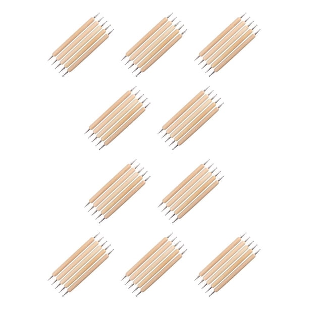 Injueey 5 piezas de bolígrafos en relieve Nail Art Sculpting Dotting Portable Homemade Handicrafts DIY Making Hand Tools Supplies Girls 13cm 10piezas Injueey CBP105447