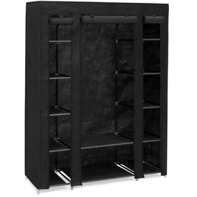 Yak About It Locking Safe Wardrobe Closet White Walmart Com