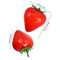thumbnail image 2 of unbranded De Fresa Artificial Gran Tamaño Para De Cocina Y Eventos, 2 of 6