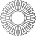 thumbnail image 4 of 28"OD x 10 3/8"ID x 3/4"P Cornelius Architectural Grade PVC Pierced Ceiling Medallion, Antiqued Pale Gold, 4 of 6
