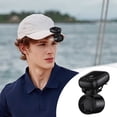thumbnail image 4 of Clip On Fan For Hat And Waist, Hands-Free Mini Hat Fan, Personal Fan With 3 Speeds For Hiking, Fishing, Camping, Running, Travel, 4 of 7