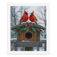 thumbnail image 5 of Paint By Numbers Kit for Adults Beginner - DIY Cardinal Birds On Decorated Birdhouse Canvas Painting Kits for Adults, Frameless Paint By Number for Adults for Home Wall Decor 16x20 Inch, 5 of 7