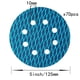 thumbnail image 4 of 140 Piezas Lijadora Orbital Papel de Lija 5 Pulgadas Disco de Lijado de 8 Orificios Papel de Lija de Grano 320 para Discos de Lijado Anti-Bloqueo Rombo, 4 of 7