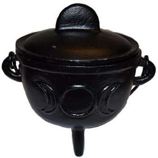 Lehman's Campfire Cooking Kettle Pot - Cast Iron Potje Dutch Oven with 3  Legs and Lid, 10.5 inch, 2 gallon 